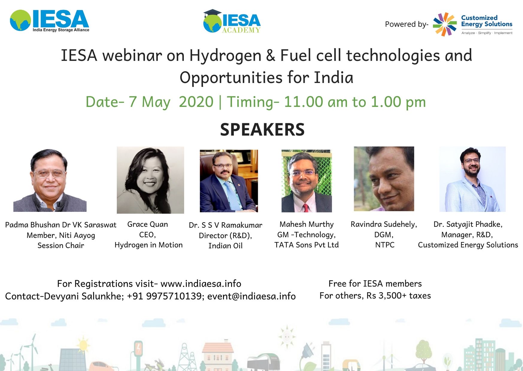 IESA inar on Hydrogen & Fuel cell technologies & Opportunities for India