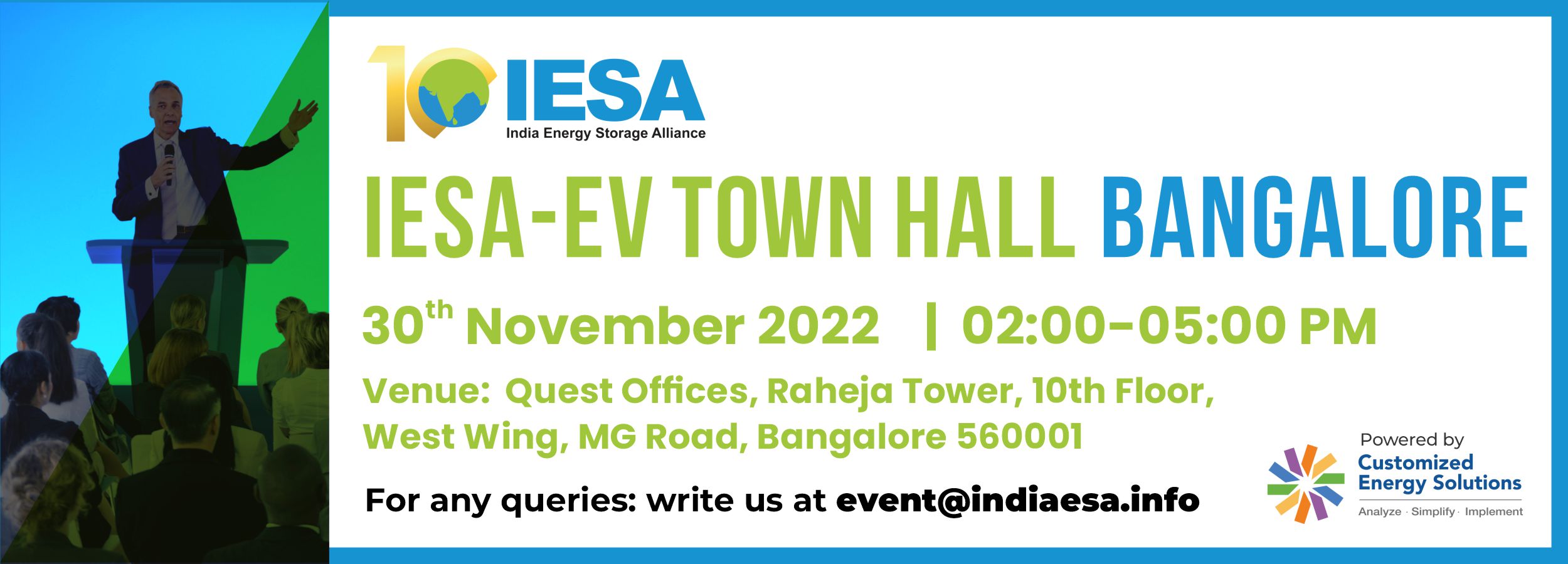 IESA Townhall Kolkata